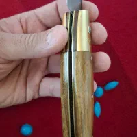 چاقو دو خال بزرگ تاشو|کلکسیون اشیاء عتیقه|اراک, |دیوار