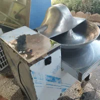 سبزی خردکن صنعتی و یخچال ویترینی خوابیده