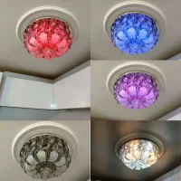 لوستر برنجی لوستر کنترل دار