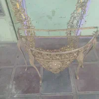 سه عدد اینه ومیز وساعت برنزی|بوفه، ویترین، کنسول|کنگاور, |دیوار