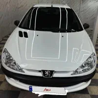 پژو ۲۰۶ تیپ ۲مدل ۱۳۹۷کارمندی بدون رنگ شاسی پلمپ