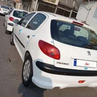 206مدل1396بدون رنگ آپشنال|خودرو سواری و وانت|رشت, جانبازان|دیوار