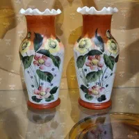 گلدان اپالین آنتیک فرانسه