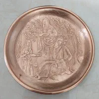 قاب  دکوری تمام مسی
