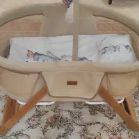 تخت کنار مادر همراه آویز تخت و پشه بند|تخت و سرویس خواب|تهران, سازمان آب|دیوار