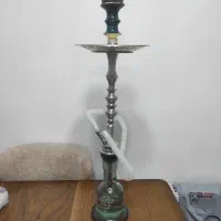 قلیان برنجی توپر در حد صفر