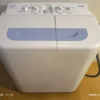 لباسشویی دوقلو پاکشوما ۹کیلویی