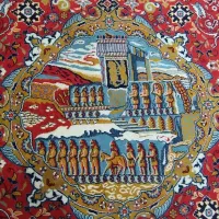 فرش ۱۲متری طرح هخامنشی