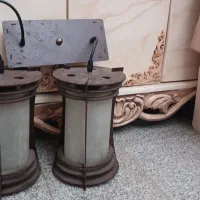 مینی بوفه آینه بزرگ و میزآینه تابلو فرش و  لوستر|لوستر و چراغ آویز|همدان, |دیوار