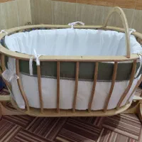 گهواره نوزادی چوبی|تخت و سرویس خواب|بندرعباس, |دیوار