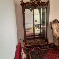 بوفه چوبی در حد نو|بوفه، ویترین، کنسول|زنجان, |دیوار