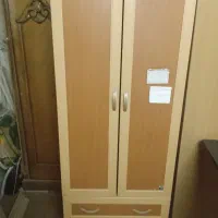 کمد تکی بزرگ و ویترین شیشه دار