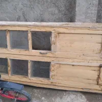 در و پنجره چوبی قاجاری