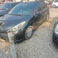 ۲۰۷مشکی مدل ۹۶|خودرو سواری و وانت|رشت, کوی حسینی|دیوار