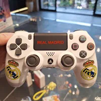 دسته بازی PS4 طرح رئال و بارسا|کنسول، بازی ویدئویی و آنلاین|بندر انزلی, جهانگانی|دیوار