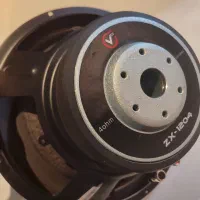 ساب ووفر لوله ای 12 سی وی آدیو zx-1204 به شرط تست