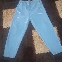 شلوار  مام فیت نو سایزی۵۰ دمپای سایزی ۴۸