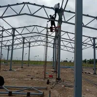 جوشکار اسکلت و خرپا و... پوشش سقف|خدمات پیشه و مهارت|گرگان, |دیوار