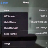 اپل iPhone 16 Pro Max با حافظهٔ ۲۵۶ گیگابایت|موبایل|جم, |دیوار
