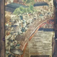 تابلو نقاشی مربوط به اواخر سلسه چنگ|تابلو، نقاشی، عکس|تهران, آرژانتین|دیوار