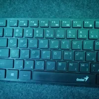 کیبورد جنیوس مدل slim Star 126 Black|قطعات و لوازم جانبی رایانه|کرمان, |دیوار