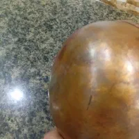 کاسه مسی انتیگ گرد کار بلد|کلکسیون اشیاء عتیقه|اندیشه, اندیشه فاز ۴|دیوار