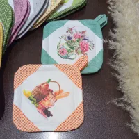 دستگیره نسوز کتان نخ|سفره، حوله، دستمال آشپزخانه|تهران, ارجمندی راد|دیوار