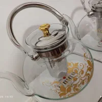 قوری پیرکس شعلە مستقیم