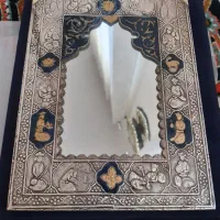 آینه نقره صفوی