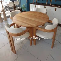 میز ناهارخوری رایکا میزوصندلی با چوب مرغوب وارداتی|میز و صندلی غذاخوری|تهران, حشمتیه|دیوار