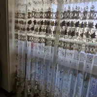 پرده پذیرایی   یا اطاق خواب یا بالکن