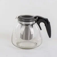 قوری شیشه ای با صافی استیل|قوری، کتری، قهوه‌ساز دستی|ری, شهید غیوری (ابن باویه)|دیوار