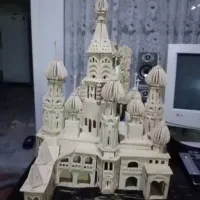 ماکت چوبی کلیسای سن پترزبورگ|مجسمه، تندیس، ماکت|مهاجران, |دیوار