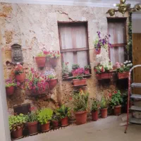 نصاب کاغذدیواری نصب برچسب کابینت نصاب ماربل