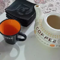 قوری و کوپ کافه|قوری، کتری، قهوه‌ساز دستی|دورود, |دیوار