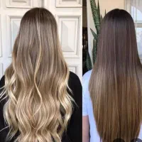 مدل برای رنگ مو