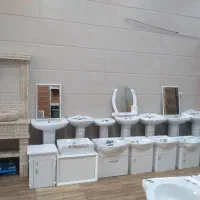 روشویی کابینتی و آینه کابین دار|لوازم سرویس بهداشتی|رشت, نظری|دیوار