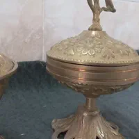 قندان برنز  اصل اصل|ظروف سرو و پذیرایی|قم, شاد قلی|دیوار