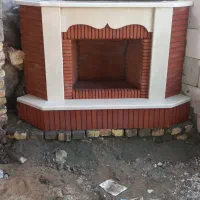 شومینه  کباب پز