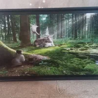 تابلو منظره چراغ دار