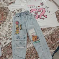 شلوار لی بچگانه ۱۰ تا ۱۳ سال