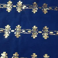 پارچه ابروبادی طرحدار خامه دوزی