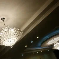 یک جفت لوستر بزرگ|لوستر و چراغ آویز|کرج, گوهردشت|دیوار