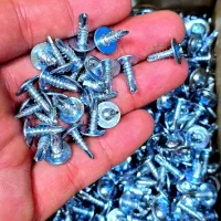 پیچ سرمته واشردارتابلوسازی ورق گالوانیزه کانال ساز|عمده‌فروشی|مشهد, کوشش|دیوار