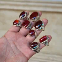 انگشتر عقیق یمن سرخ موجود|بدلیجات|قم, ارم|دیوار