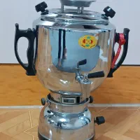سماور گازی آب نخورده ( نو)