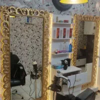 دکور ارایشگاه|آرایشگاه و سالن‌های زیبایی|شیروان (خراسان), |دیوار