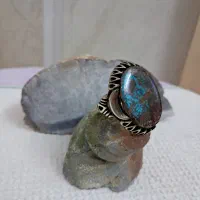 انگشتر فیروزه زنده
