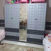 سه تیکه کمدلباس.دراور کمد لباس با دراور ۶کشاب خطی|جاکفشی، کمد، دراور|مشهد, عبادی|دیوار