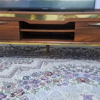 میز تلوزیون و جا کفشی چوب